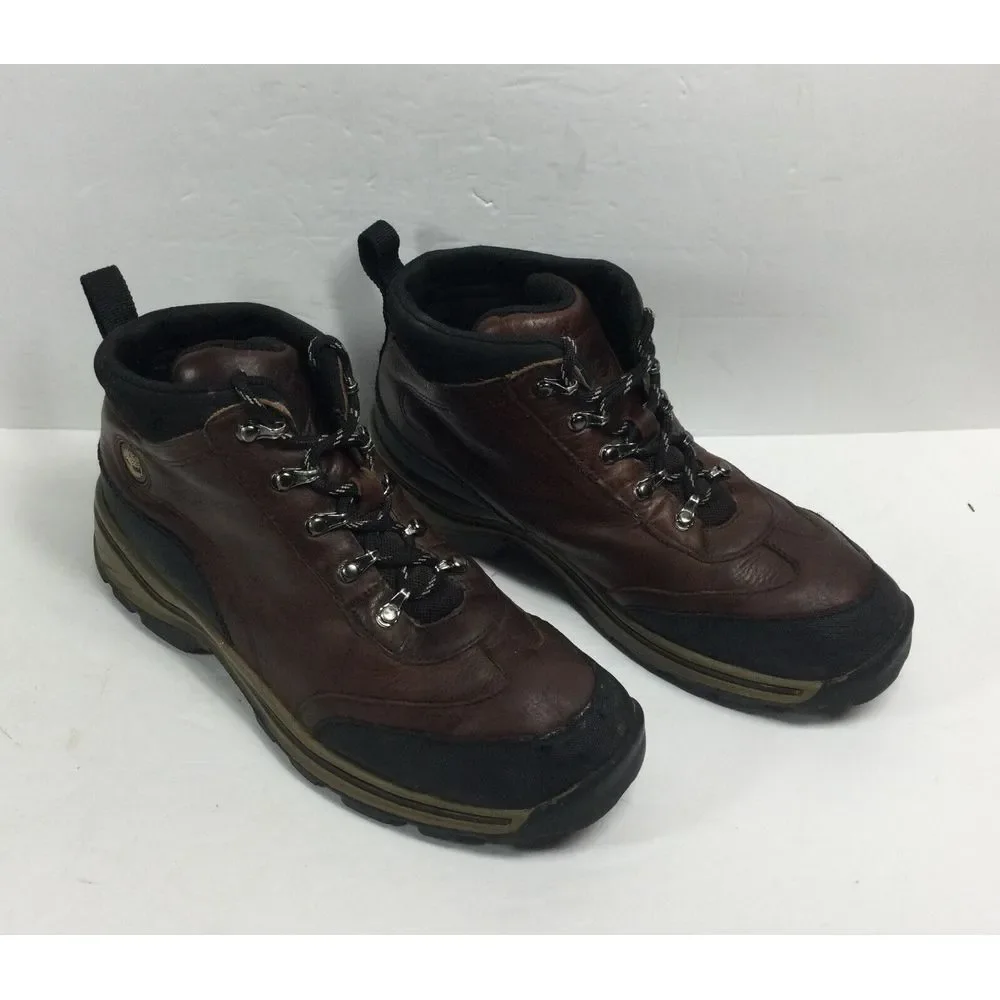 Timberland Boys Back Road 22913 Brown Hiking Boots Lace Up Size‎ 4.5 Women 6.5